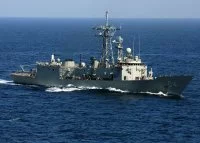 La frégaye australienne HMAS Darwin
