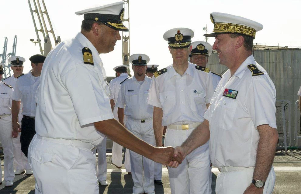 L’amiral Bléjean assume le commandement de la force Atalante