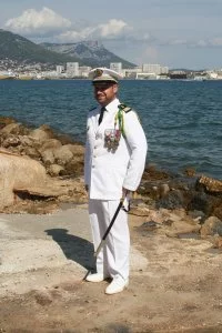 Le capitaine de frégate Pierre Leroy