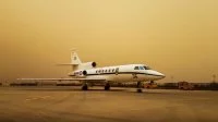 Un avion de surveillance maritime Falcon 50 M