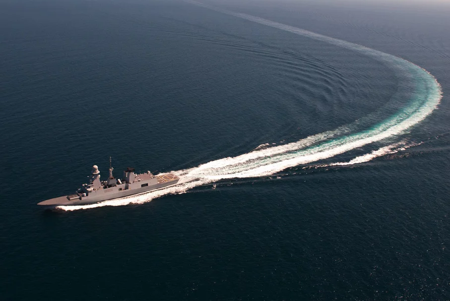 La frégate de défense aérienne Chevalier Paul