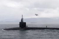 Le sous-marin américain USS Nebraska