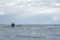 Le sous-marin nucléaire lanceur de missiles de croisière USS Florida