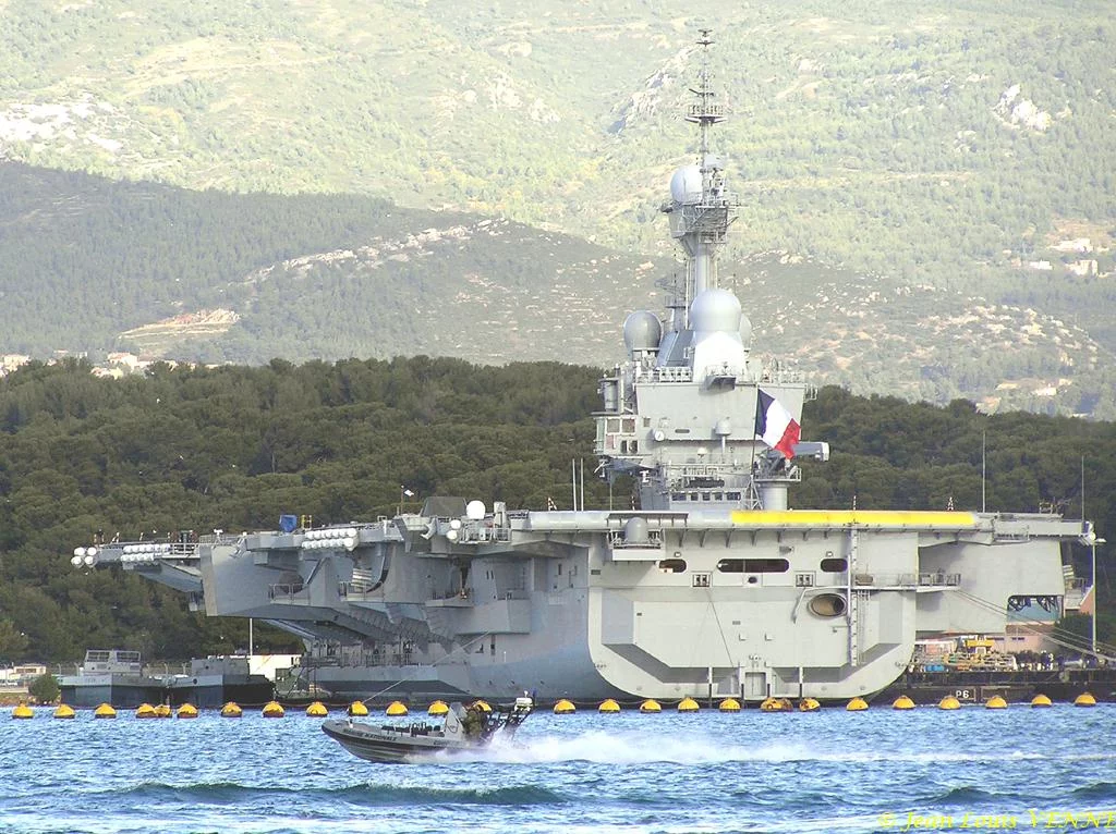 Fin de l'IPER du porte-avions Charles de Gaulle