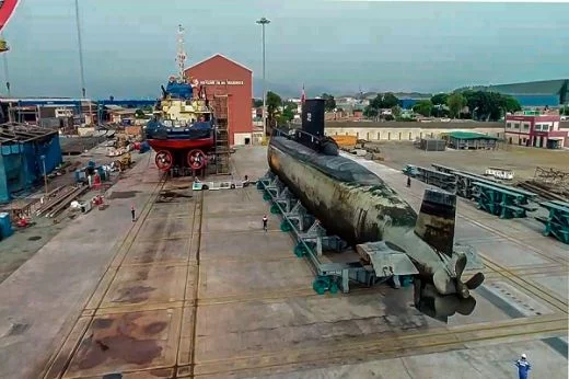 Le sous-marin Antofagasta