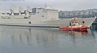 Le Monge dans le port de Stavanger