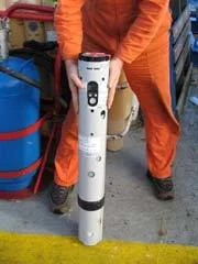 Une bouée sonore avant son lancement