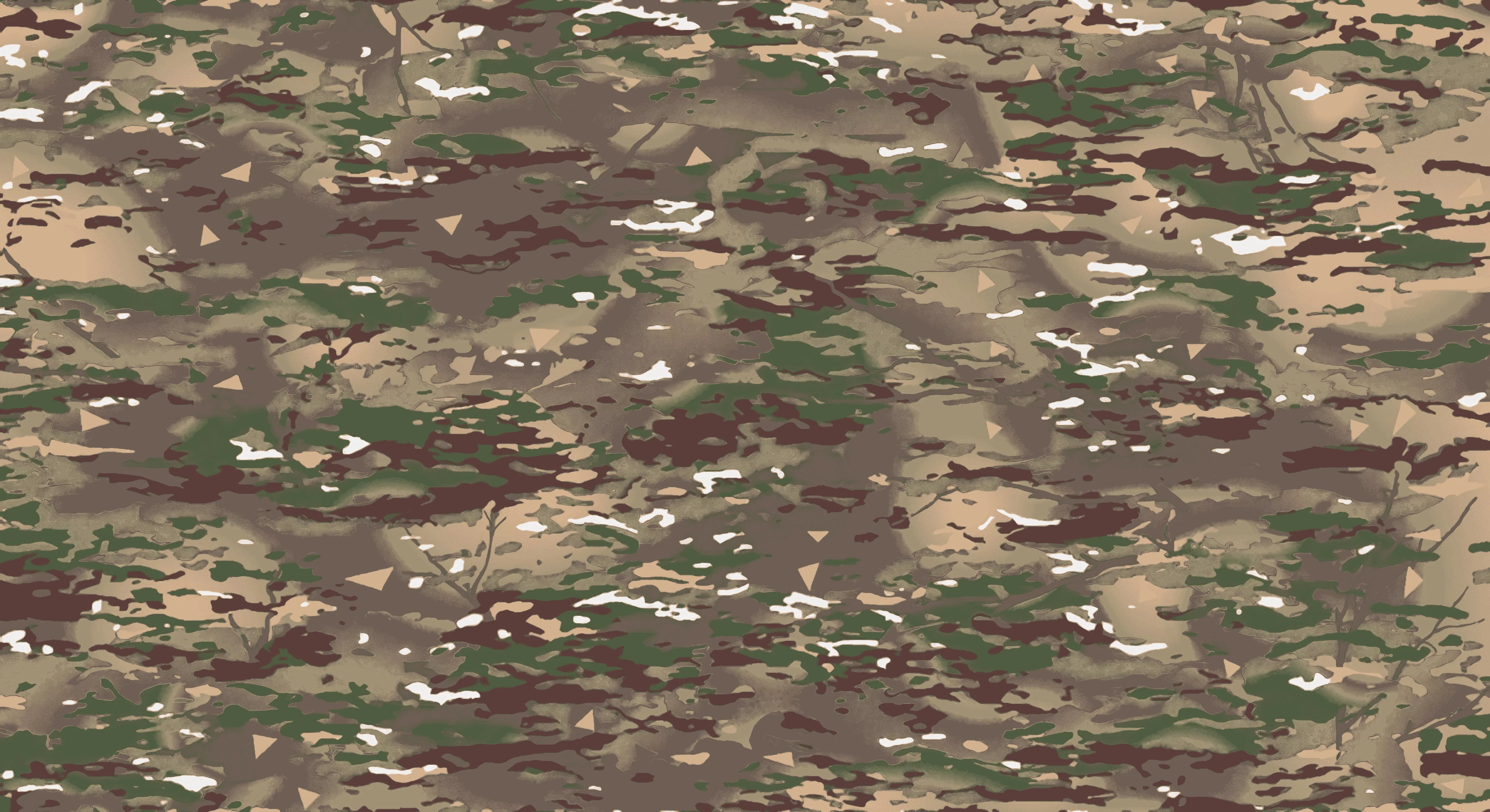 Bariolage multi-environnement utilisant les couleurs de la défense de la norme NORMDEF 0001