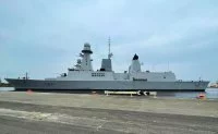 La frégate Chevalier Paul arrive à Edinbourg