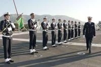 Remise de récompenses à bord du porte-avions Charles de Gaulle