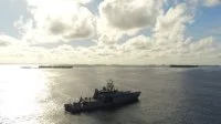 Le patrouilleur outre-mer Teriieroo a Teriierooiterai