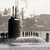 Un sous-marin Canadien