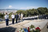 Cérémonie d'hommage aux marins-pompiers victimes du devoir