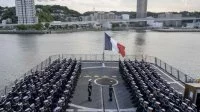 Relève d'équipage au Japon pour la frégate Bretagne
