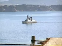 Le Forbin rentre au port