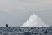 Pétardement d'une munition historique