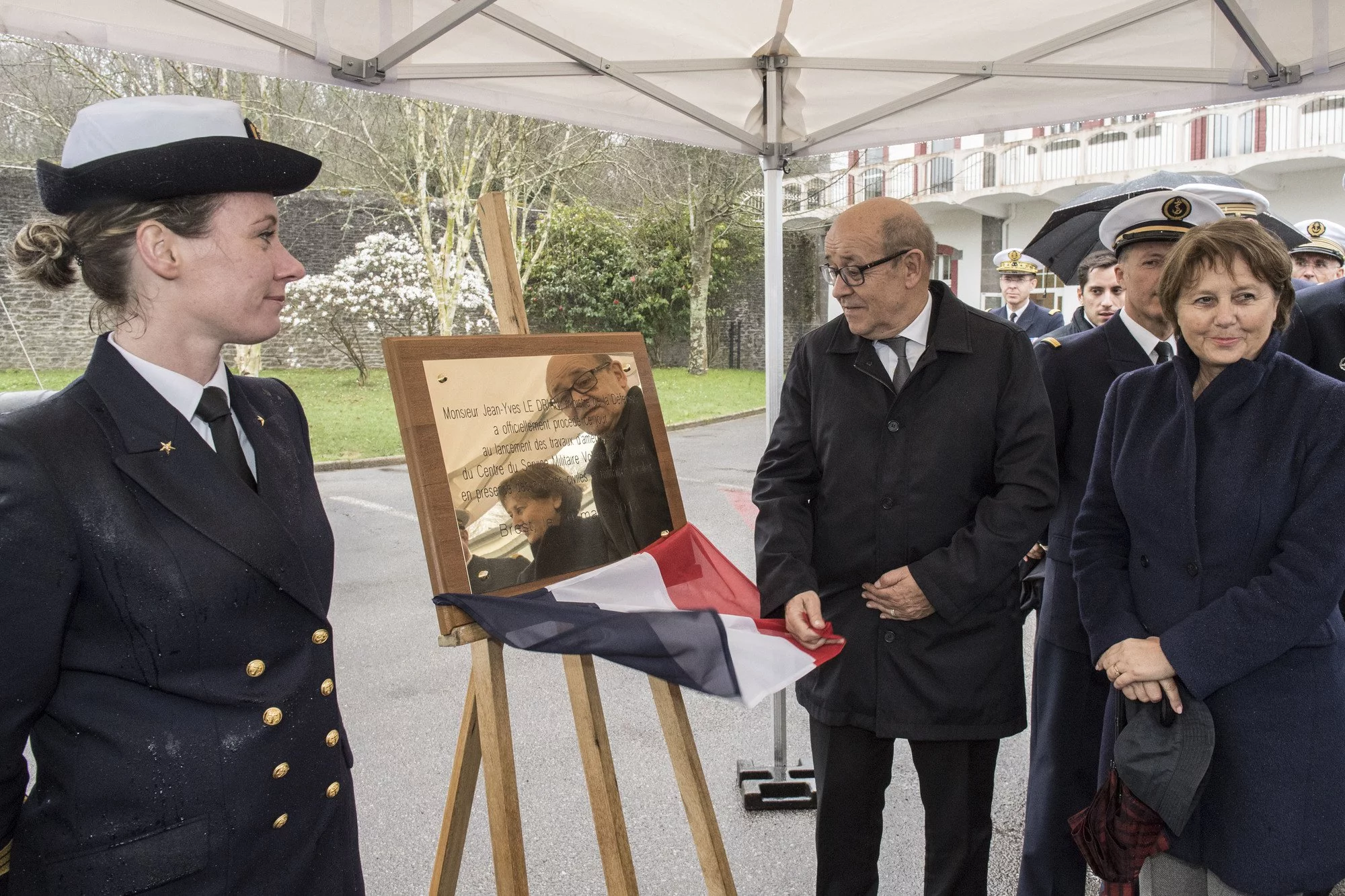 Le ministre de la Défense lance le Service Militaire Volontaire Marine à Brest