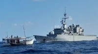 La frégate Ventôse saisit 1,5 tonne de cannabis en mer des Caraïbes
