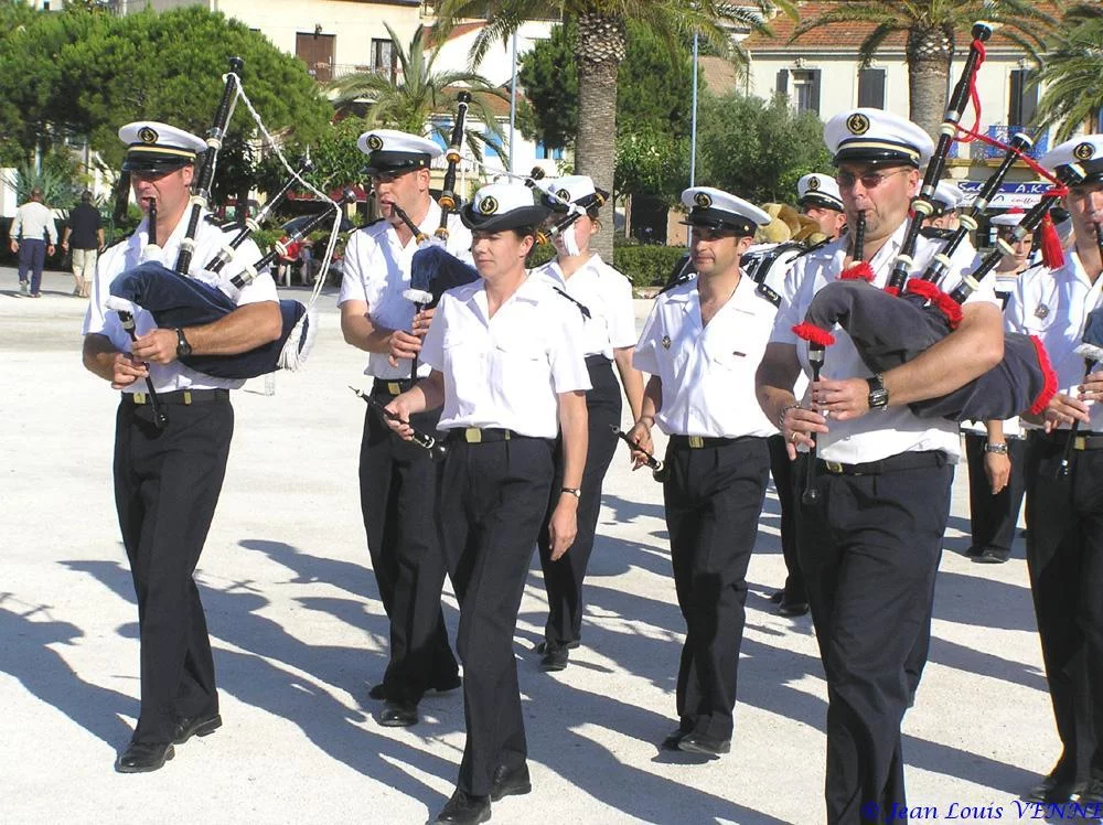 Le bagad du CIN St-Mandrier