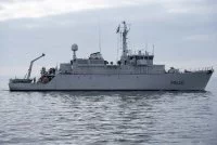 Le chasseur de mines tripartite Croix du Sud