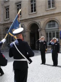 Le CEMM a reçu son homologue portugais à l’hôtel de la Marine