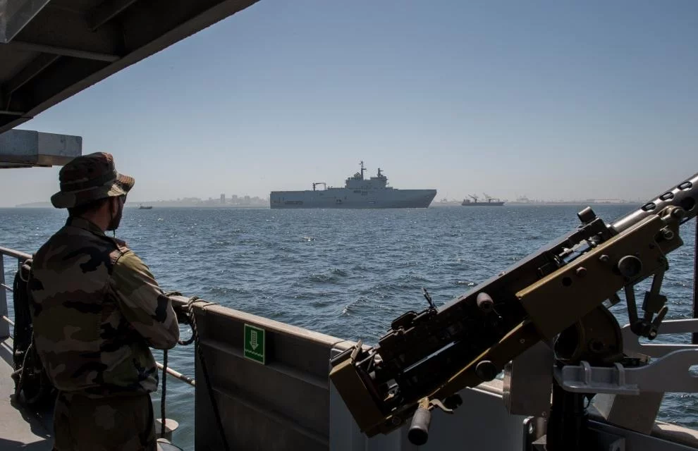 Le BPC Mistral participe à l'exercice Mistral d’Emeraude