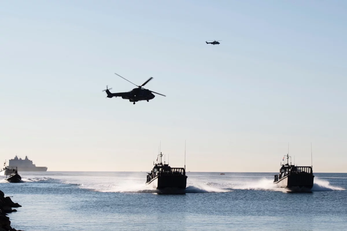 Débarquement à Port-Pothuau