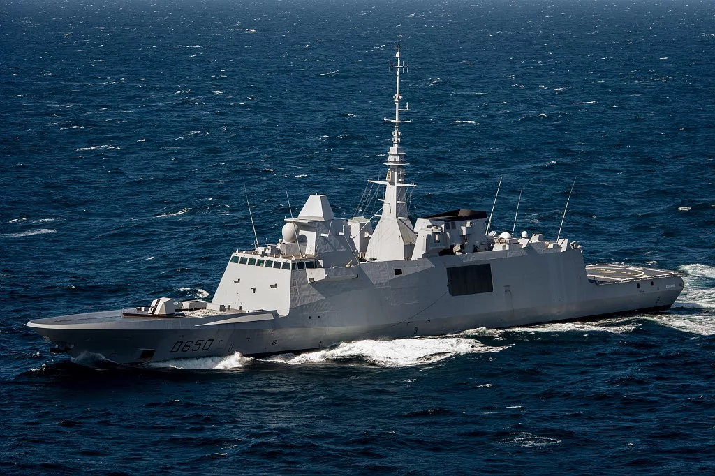 La frégate FREMM Aquitaine