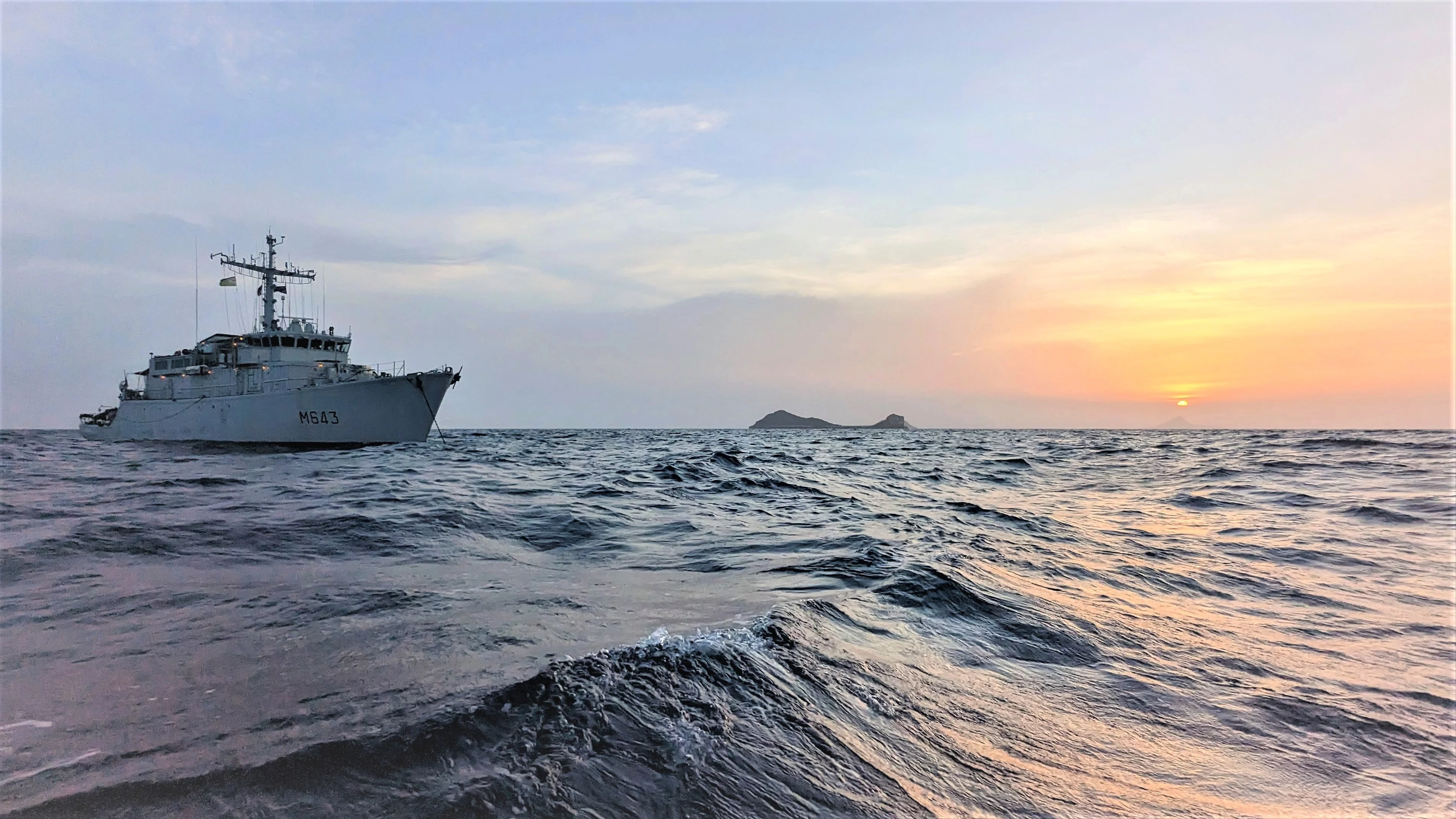 Le chasseur de mines Andromède