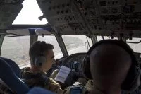 A bord d'un avion de patrouille maritime déployé au Levant