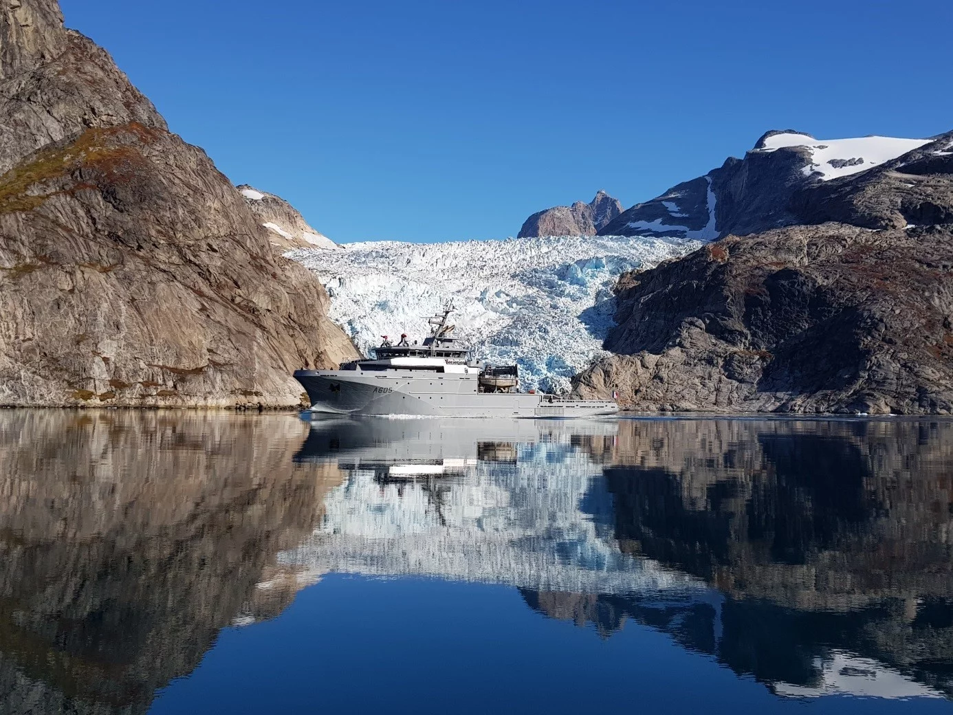 Le BSAM Garonne au large du Groënland