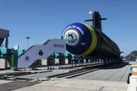 Lancement du sous-marin brésilien Riachuelo