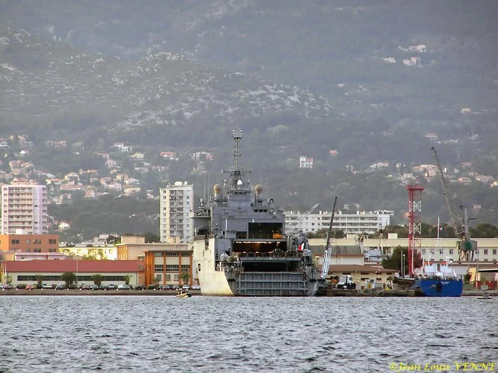 Le Siroco avant son appareillage