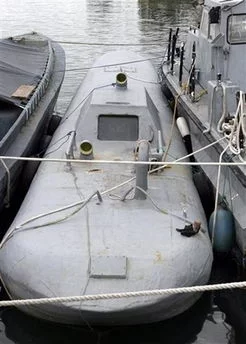 Le sous-marin intercepté