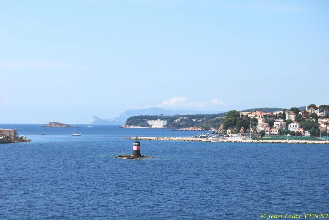 La côte en direction de La Ciotat