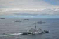 La frégate Normandie durant l’exercice RAGNAR VIKING