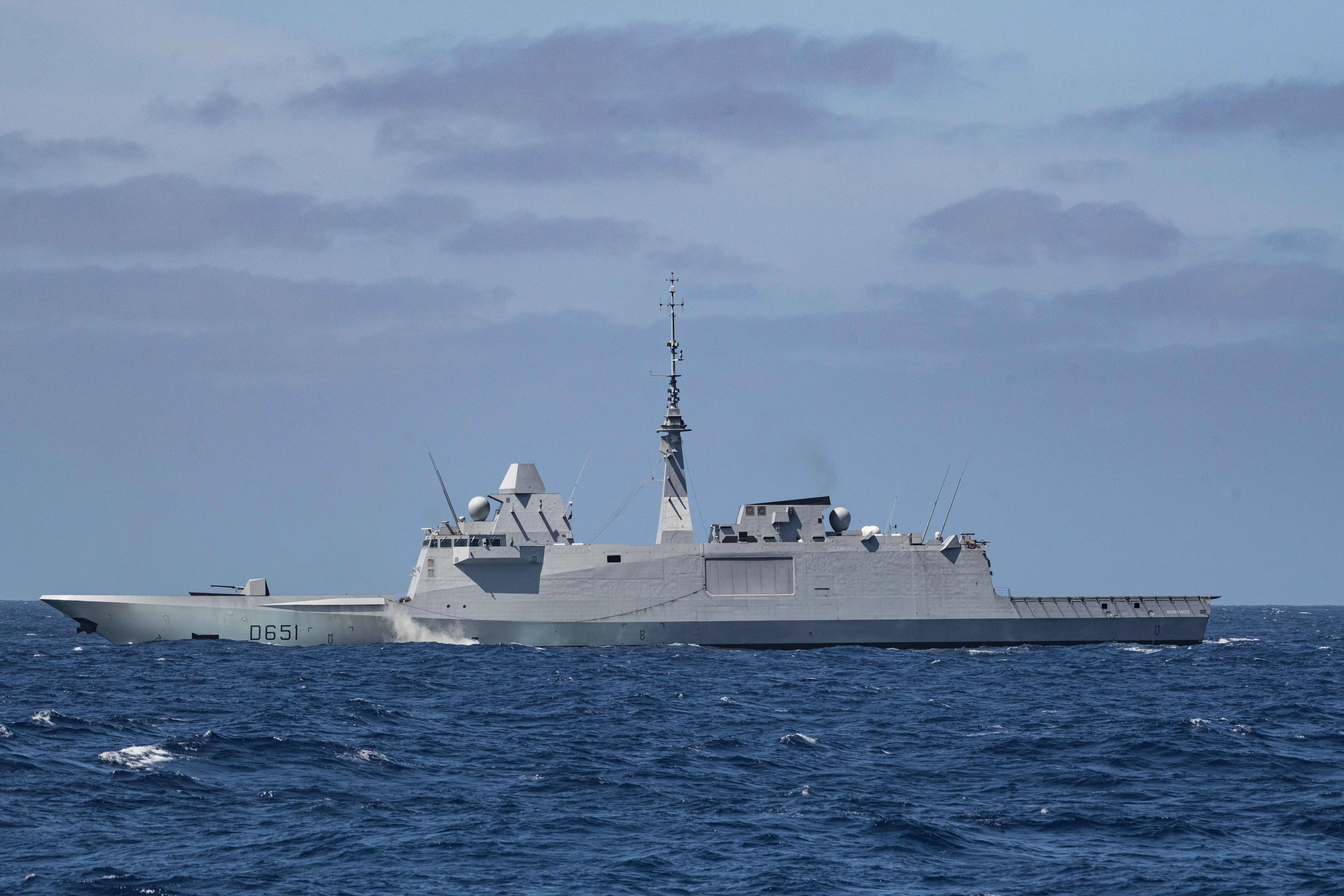 La frégate Normandie