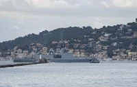 Retour de mission pour la frégate Aconit
