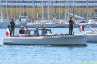 Arrivée des autorités