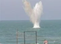 Explosion de la mine