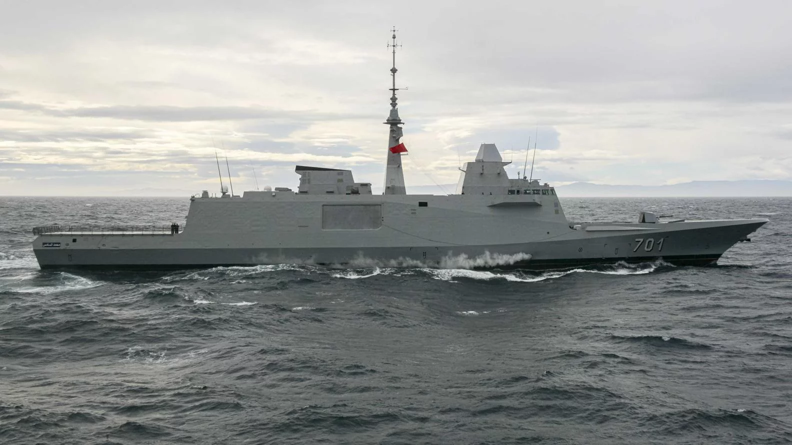 La frégate marocaine Mohamed VI