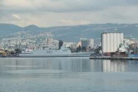 Une frégate multi-missions (FREMM) en escale au Liban