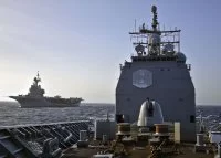 Des bâtiments de l'OTAN s'entraînent avec le groupe du porte-avions Charles de Gaulle