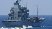 Le pétrolier ravitailleur allemand Rhein