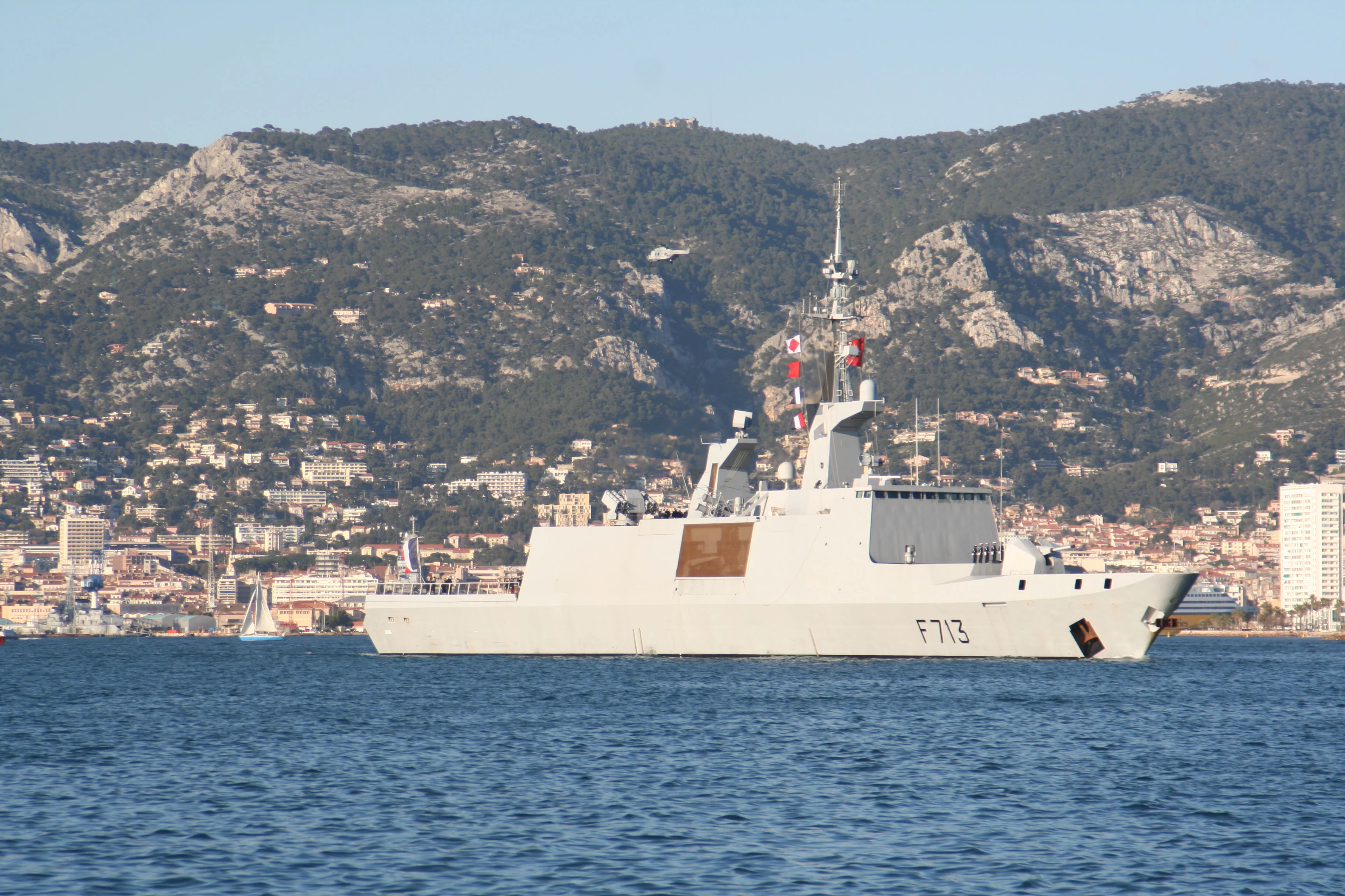 La frégate Aconit