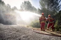 Exercice général « feux de forêt » des marins-pompiers de Marseille