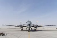 Un avion de patrouille maritime Atlantique 2 sur la base aérienne de La Sude