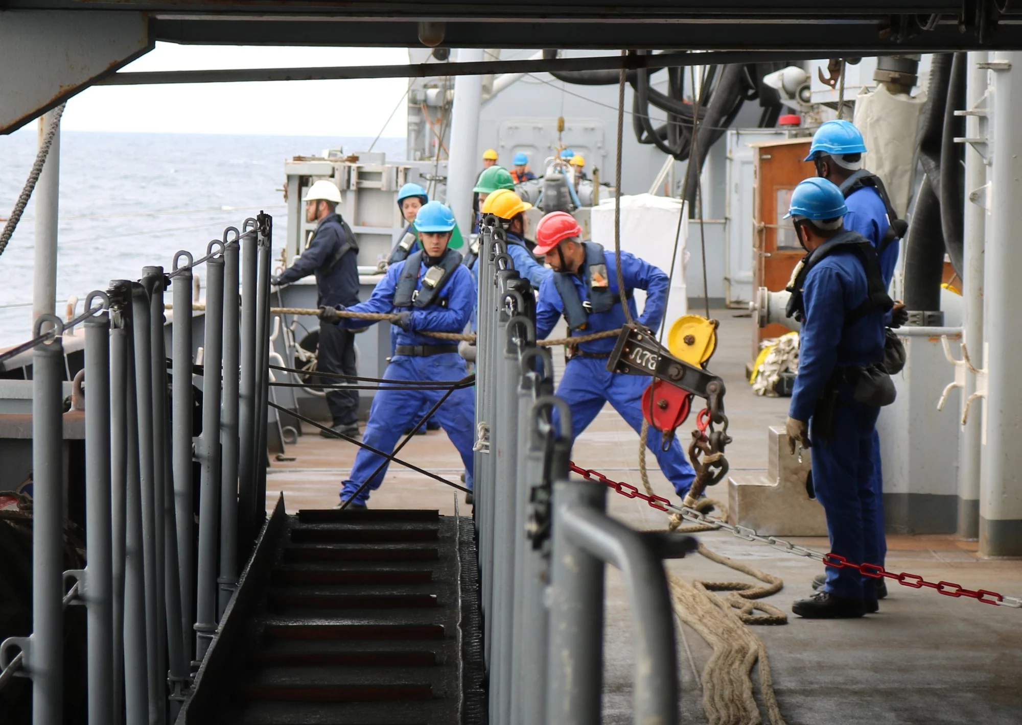 Ravitaillement à la mer