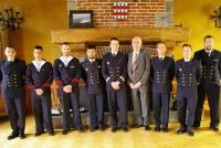 La délégation du « Flamant » dans sa ville marraine de Berlaimont