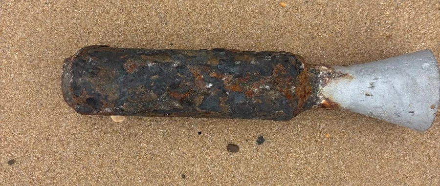 La munition non identifiée neutralisée à Biville (50)